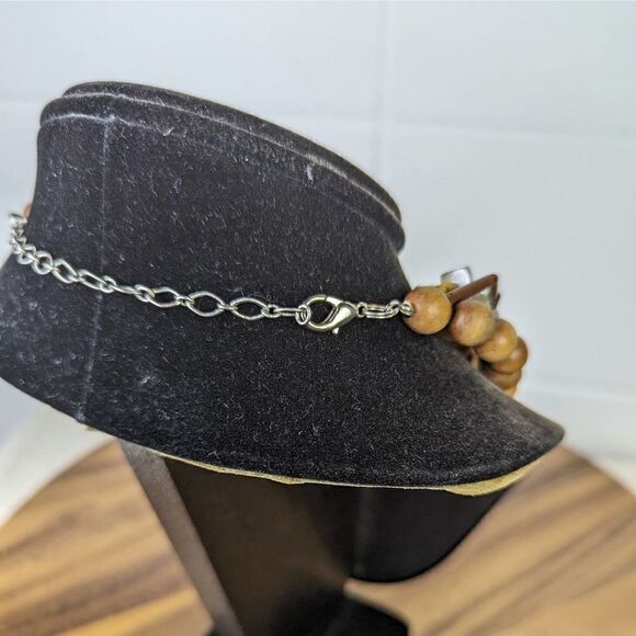 Beautiful Multi-Strand Statement Necklace 10 inches - Picture 3 of 6